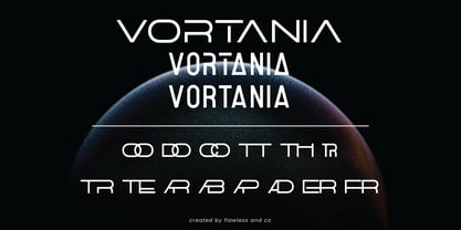 Vortania Font Poster 10
