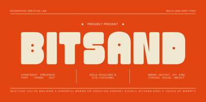 Bitsand Font Poster 1