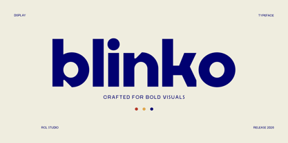 Blinko Font Poster 1