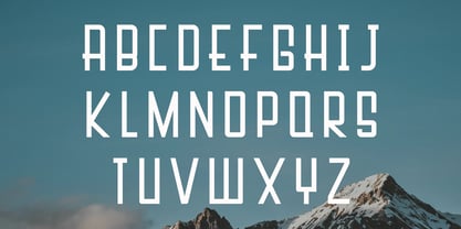 Ludane Condensed Font Poster 5