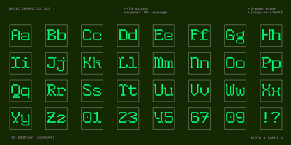 HN Rowka Mono Font Poster 4