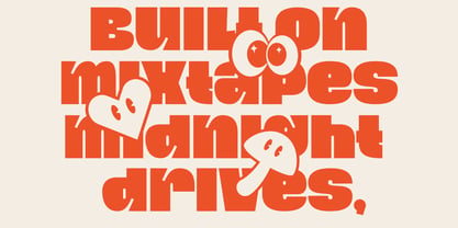 Bunko Font Poster 4