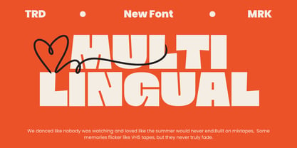 Bunko Font Poster 10