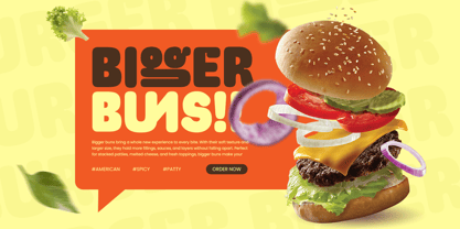 Bigger Chuby Font Poster 7