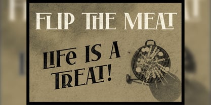 Grillhaus Font Poster 2