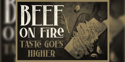 Grillhaus Font Poster 6