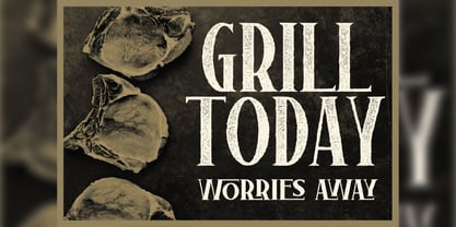 Grillhaus Font Poster 4