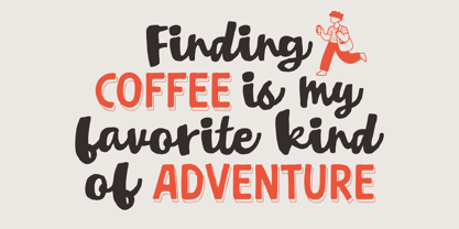 Mellow Coffee Font Poster 14