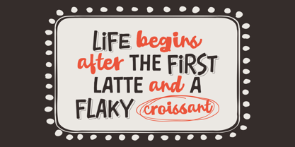 Mellow Coffee Font Poster 2