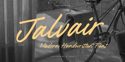 Jalvair Font Poster 1