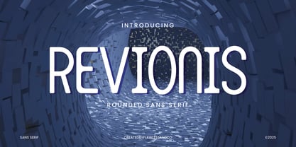 Revionis Font Poster 1