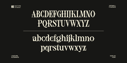 Offwall Font Poster 5