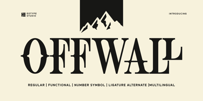 Offwall Font Poster 1