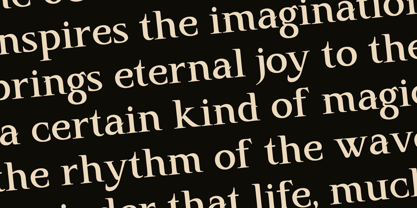 Hecta Ahera Font Poster 8