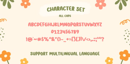 Bubbly Bear Font Poster 4