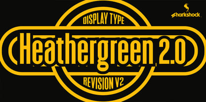 Heathergreen 2.0 Font Poster 1