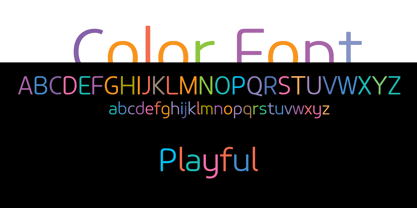 ZFpastel Font Poster 2