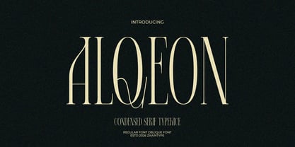 Alqeon Font Poster 1