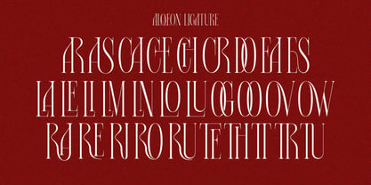 Alqeon Font Poster 7