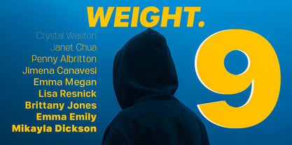Mogranx Variable Font Poster 3