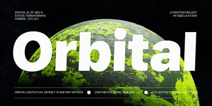 Mogranx Variable Font Poster 4