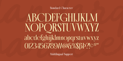 Morside Font Poster 12