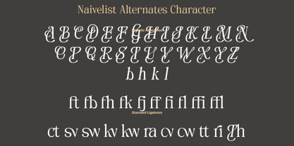 Naivelist Font Poster 10