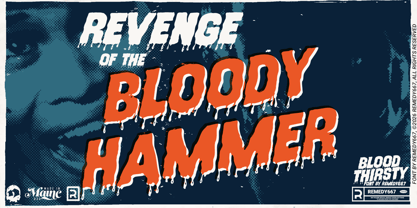 Blood Thirsty 667 Font Poster 4