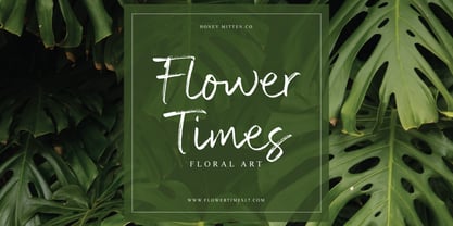 Honey Mattel Brush Font Poster 3