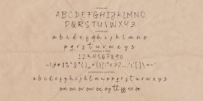 Honey Mattel Brush Font Poster 7