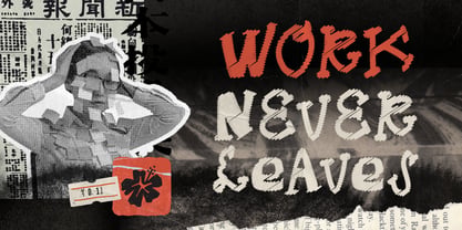 Desire Press Font Poster 7