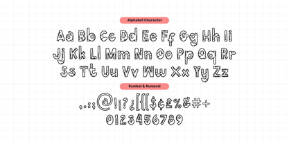 Little Dino Font Poster 5