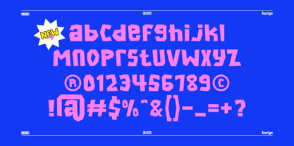 Onarki Font Poster 6