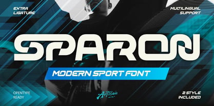 Sparon Font Poster 1