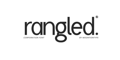 Rangled Font Poster 1