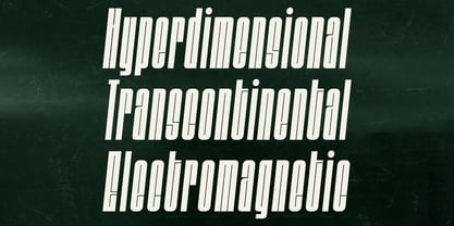 Bunke Font Poster 8