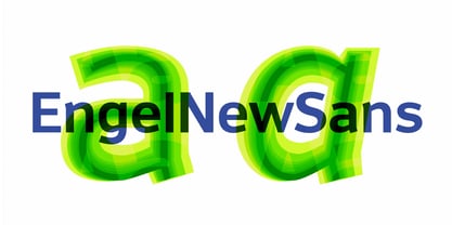 Engel New Sans Font Poster 1