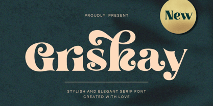 Griskay Font Poster 1