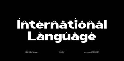 Agta Font Poster 4