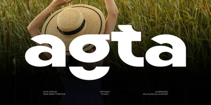 Agta Font Poster 1