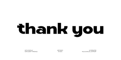 Agta Font Poster 7