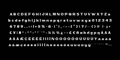 Agta Font Poster 2