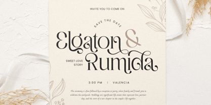 Rivella Font Poster 10