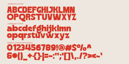Blonkra Font Poster 9