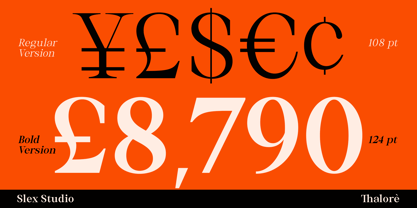 Thalore Font Poster 10