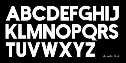 Monino Pro Font Poster 2