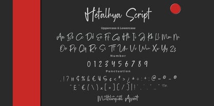 Hetalhya Scriptly Font Poster 6