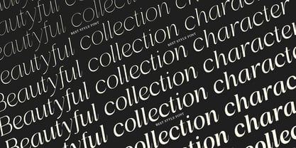 Gentano Athiroen Font Poster 4