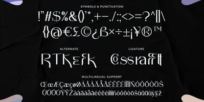 Lorvex Font Poster 4
