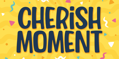 Cherish Moment Font Poster 1
